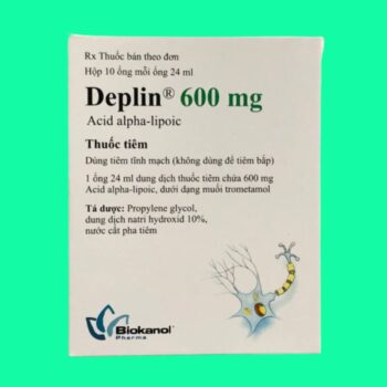 Deplin 600mg 1 Thuốc Deplin 600mg có tác dụng gì?