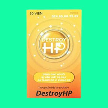 Destroy HP điều trị viêm loét dạ dày tá tràng