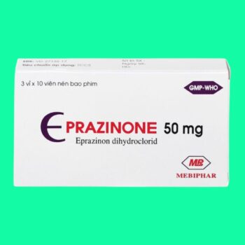Eprazinon 50mg 3 Thuốc Eprazinon có tác dụng gì?