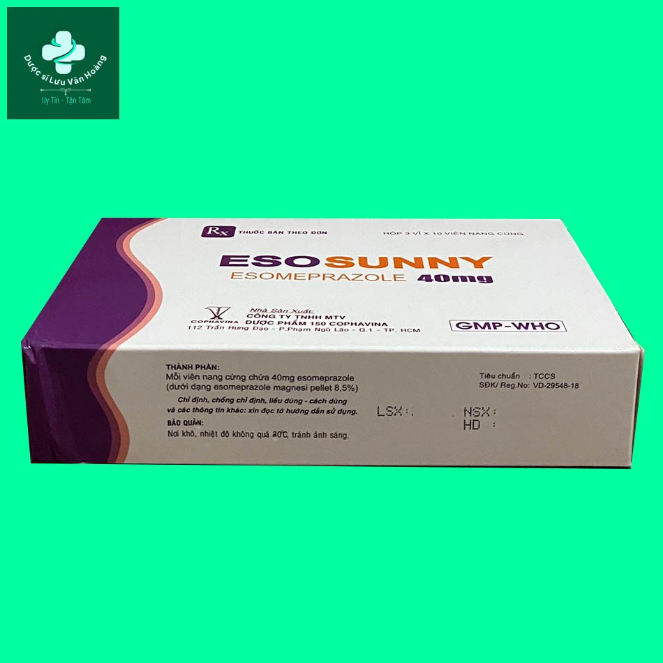 Esosunny 2 Hộp thuốc Esosunny
