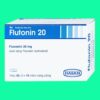 Flutonin 20mg 3 Thuốc Flutonin 20 có tác dụng gì?