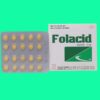 Folacid 5mg 12 Thuốc Folacid có tác dụng gì?