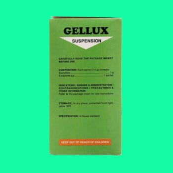 Thuốc Gellux có tác dụng gì?