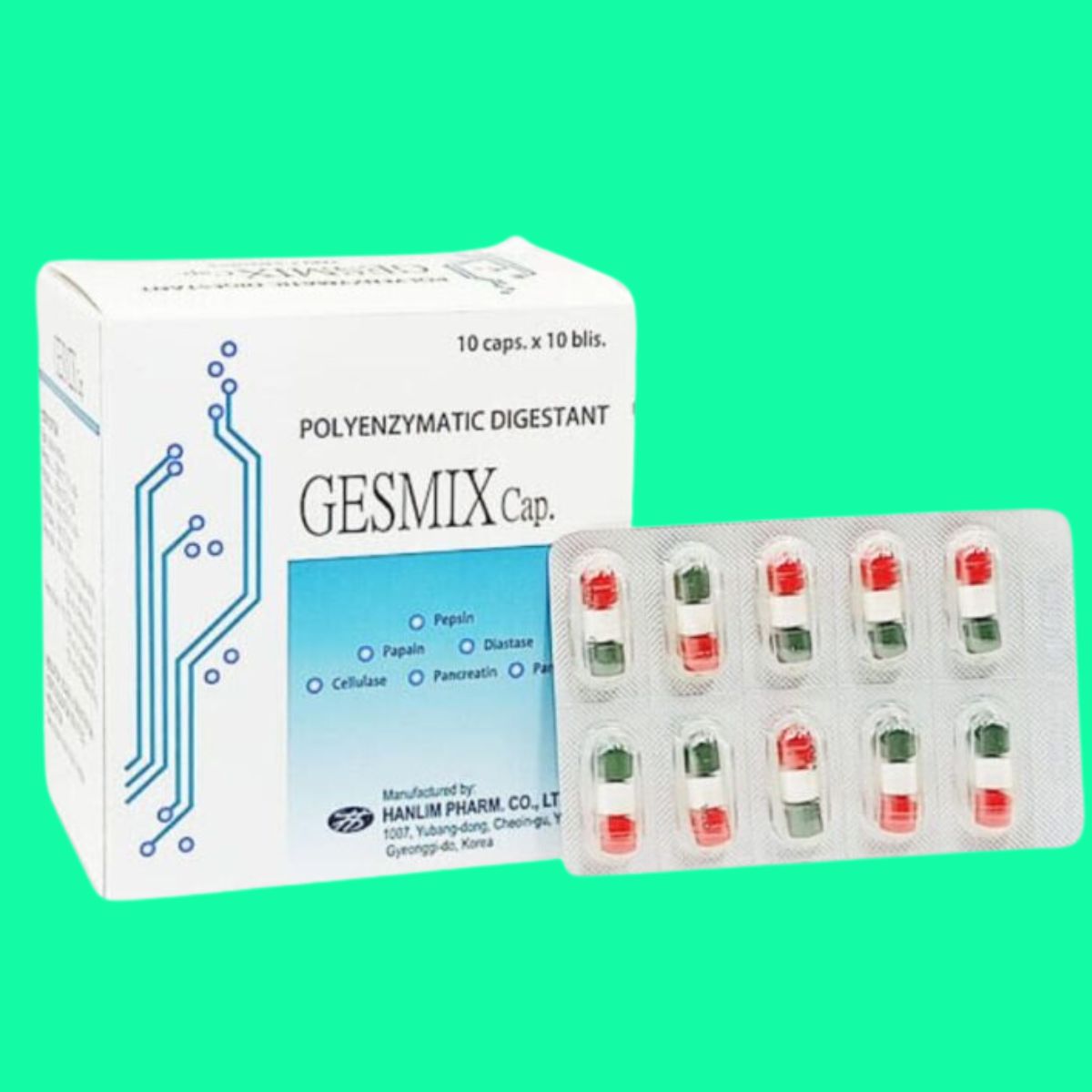 Gesmix-cap (4) Thuốc Gesmix cap có tác dụng gì?
