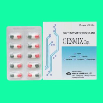 Thuốc Gesmix cap có tác dụng gì?