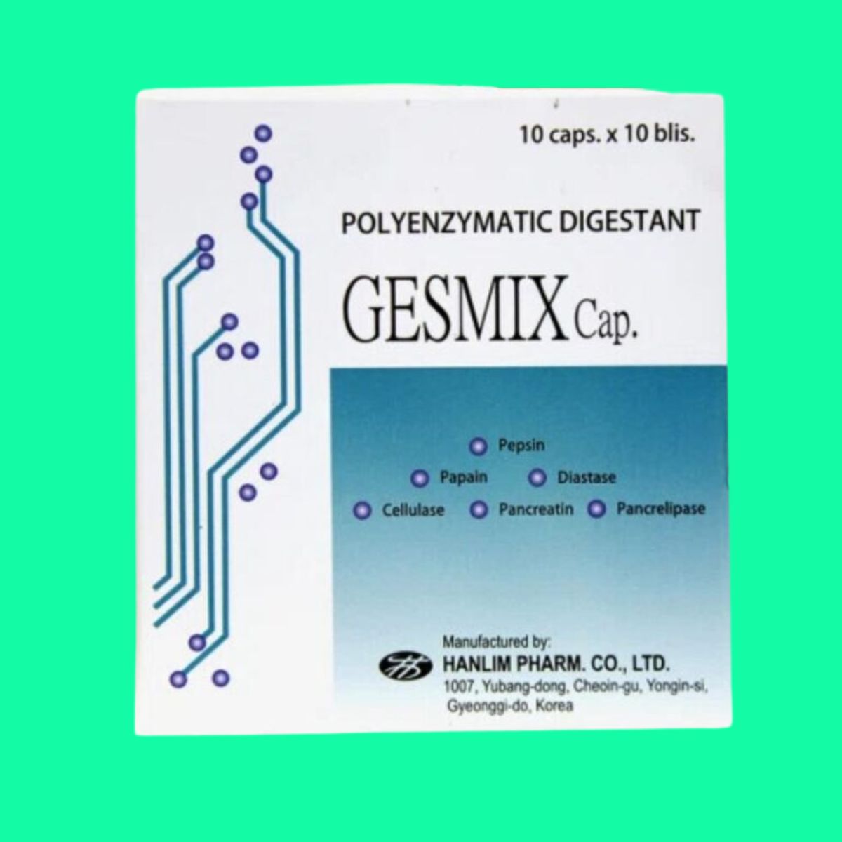 Gesmix-cap Thuốc Gesmix cap có tác dụng gì?