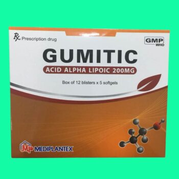 Gumitic 200mg 2 Thuốc Gumitic có tác dụng gì?