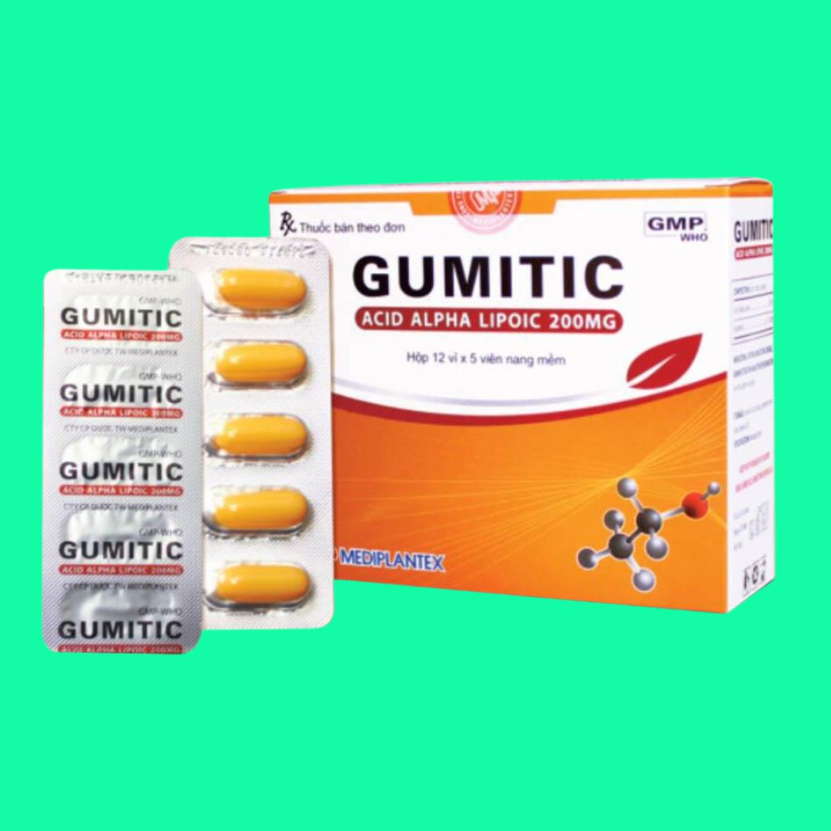 Gumitic-200mg (4) Thuốc Gumitic có tác dụng gì?