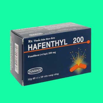 HafenThyl 200mg 1 Thuốc HafenThyl 200 có tác dụng gì?
