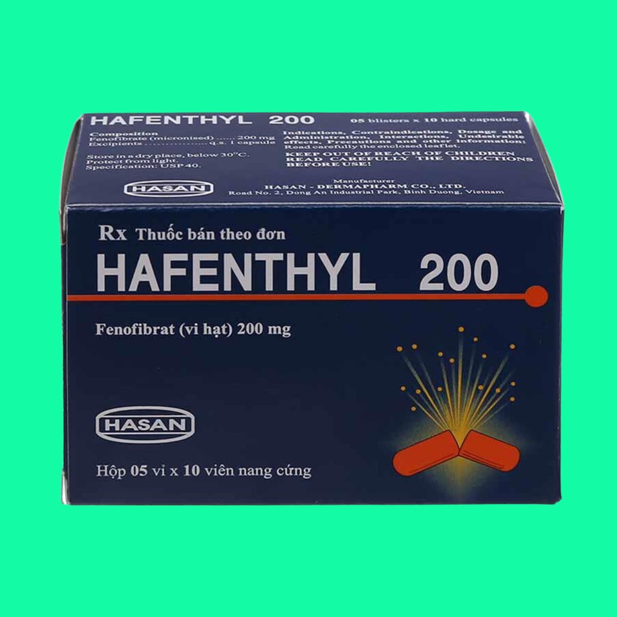 HafenThyl-200 (2) Thuốc HafenThyl 200 có tác dụng gì?