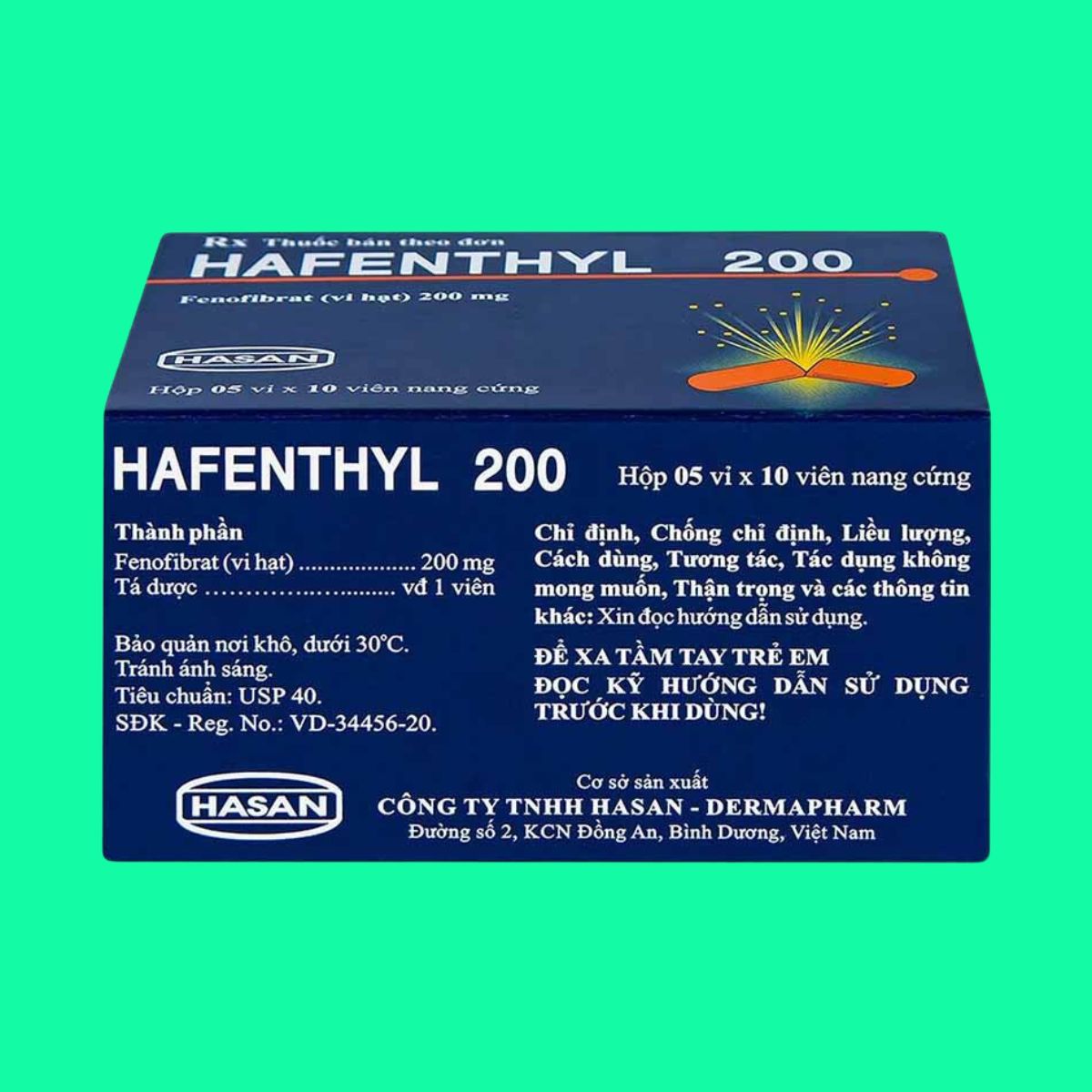 HafenThyl-200 (5) Thuốc HafenThyl 200 có tác dụng gì?