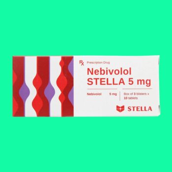 Mặt trước hộp thuốc Nebivolol 5mg