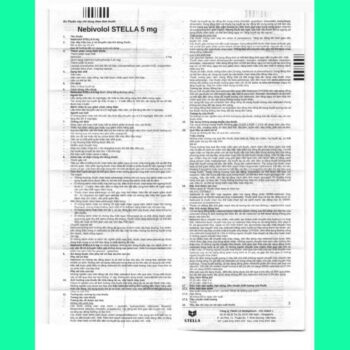 Tờ hướng dẫn sử dụng thuốc Nebivolol 5mg