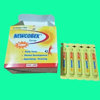 Newcobex Tonic syrup 8 Newcobex Tonic syrup có tác dụng gì