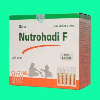 Nutrohadi F 3 Nutrohadi F bổ sung dưỡng chất cho trẻ