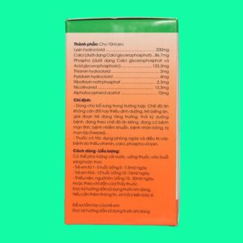 Nutrohadi F 5 Nutrohadi F bổ sung dưỡng chất cho trẻ