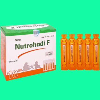 Nutrohadi F bổ sung dưỡng chất cho trẻ