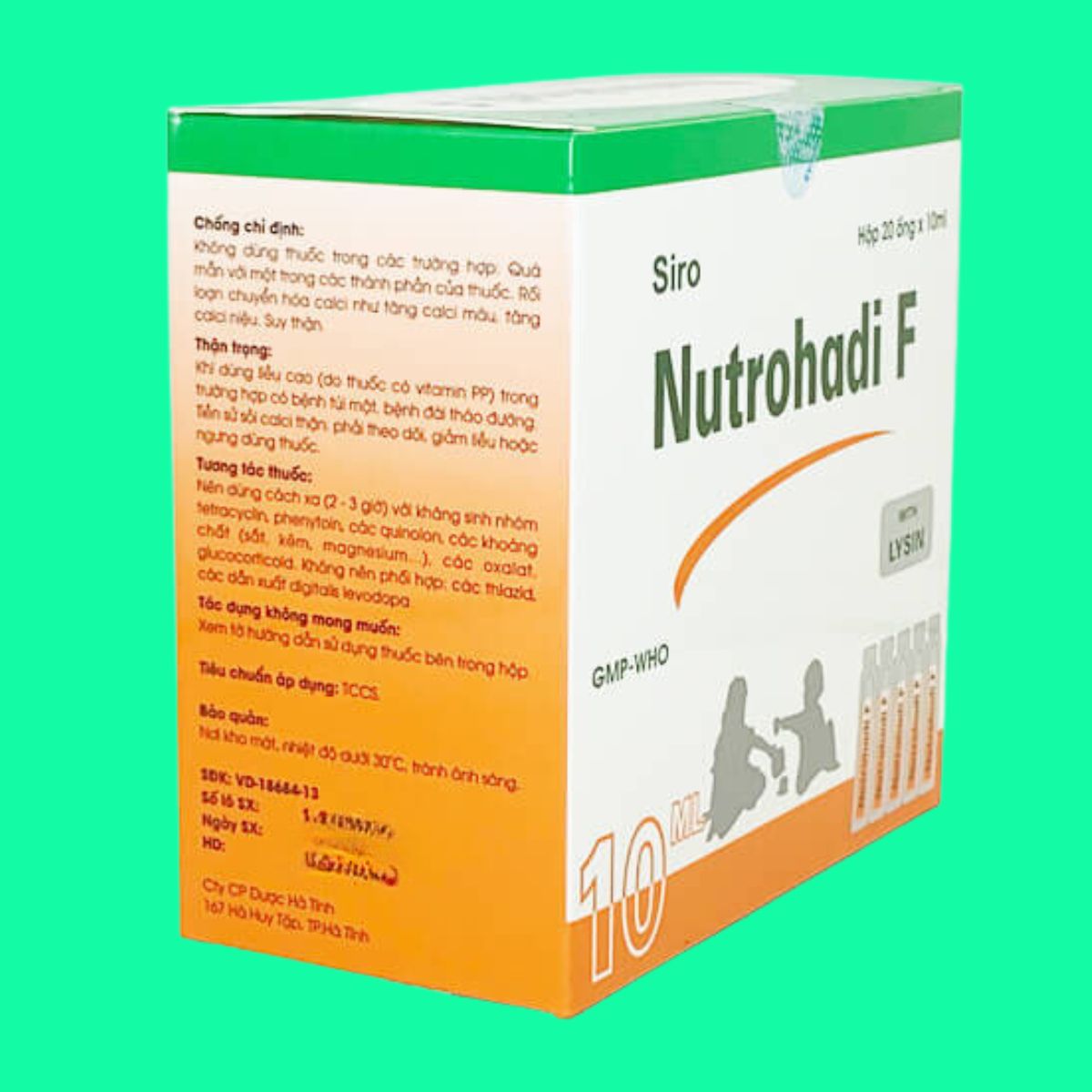 Nutrohadi F (6) Nutrohadi F bổ sung dưỡng chất cho trẻ