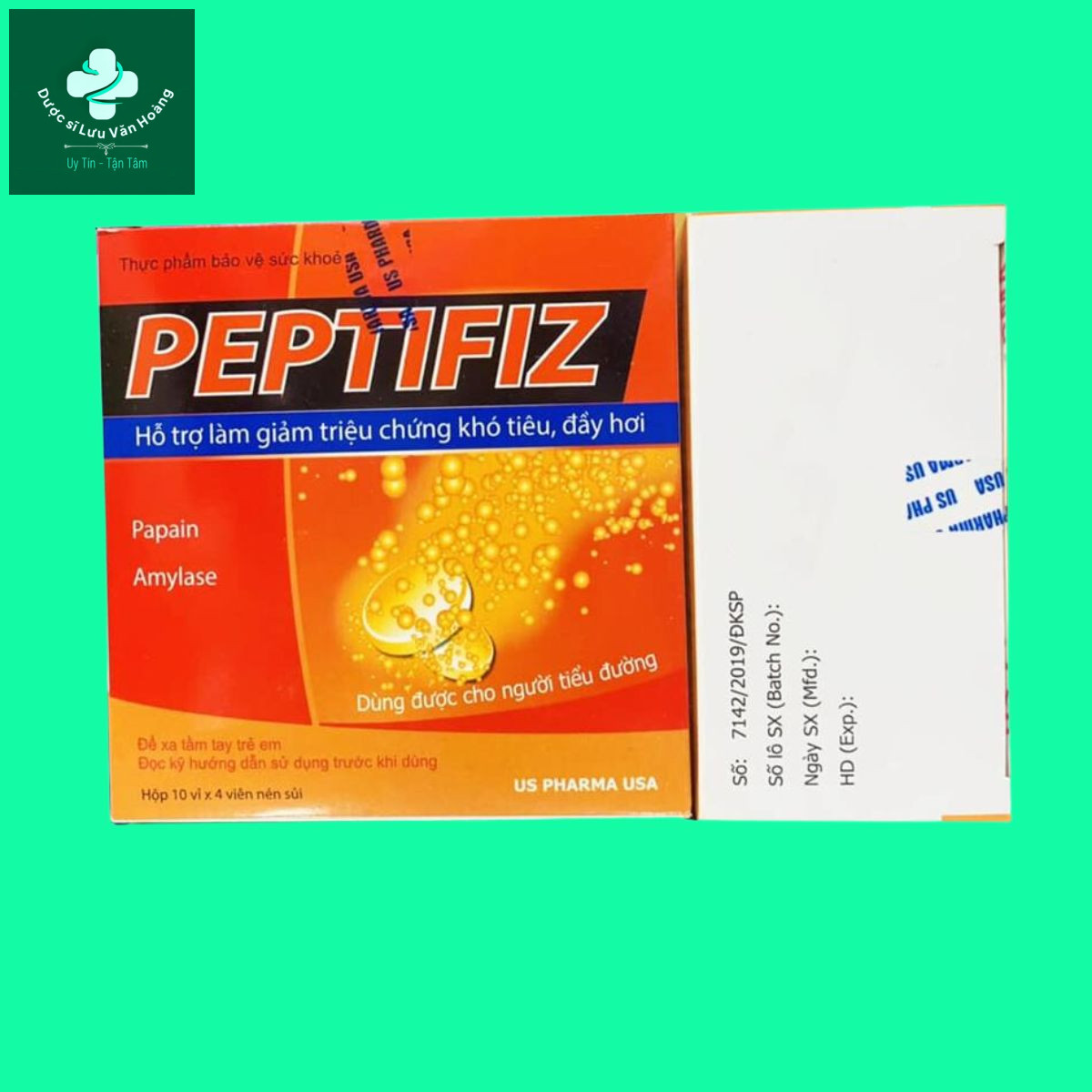 Peptifiz-9 Viên Sủi Peptifiz