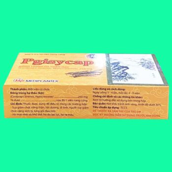 Thuốc Pglsycap có tác dụng gì?
