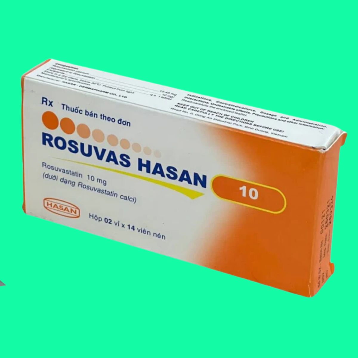 Rosuvas-Hasan-10 (6) Thuốc Rosuvas Hasan 10 có tác dụng gì?