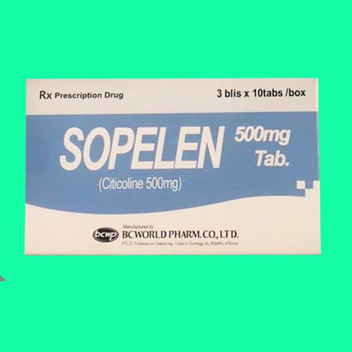 Sopelen-Tab-500mg (1) Thuốc Sopelen có tác dụng gì?