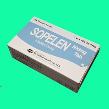 Sopelen Tab. 500mg 4 Thuốc Sopelen có tác dụng gì?