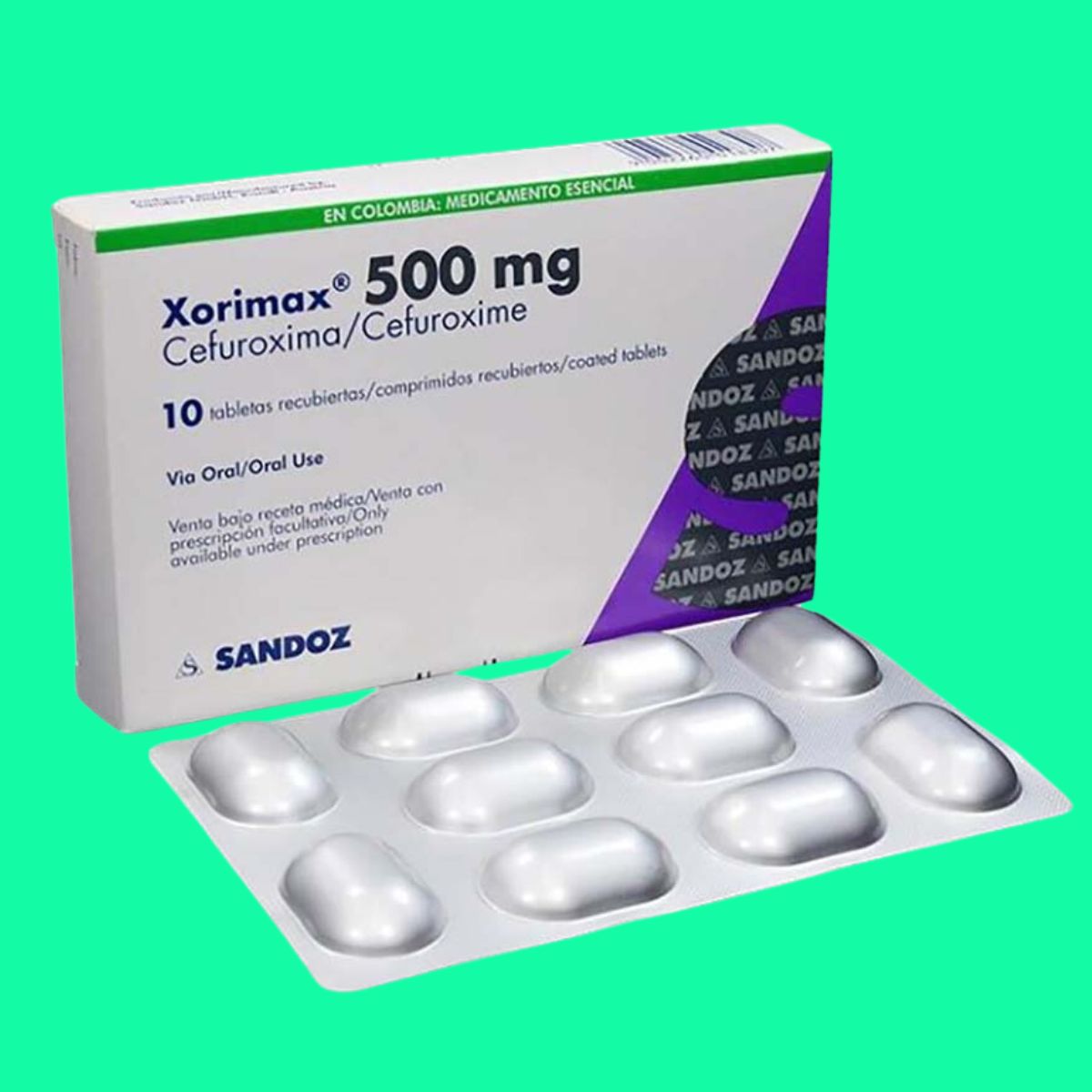 Xorimax 500 mg (4) Xorimax 500 mg điều trị nhiễm khuẩn