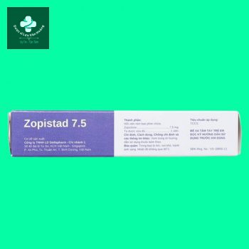 Zopistad 7.5 7 Thuốc Zopistad 7.5 có tác dụng gì?