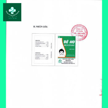 Bé ho Mekophar 14 Thuốc Bé ho Mekophar