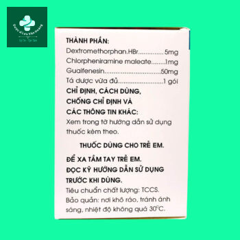 Bé ho Mekophar 9 Thuốc Bé ho Mekophar