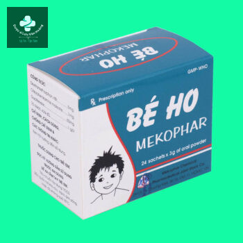 Bé ho Mekophar 7 Thuốc Bé ho Mekophar