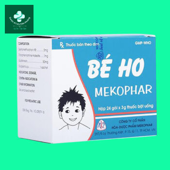 Bé ho Mekophar 5 Thuốc Bé ho Mekophar