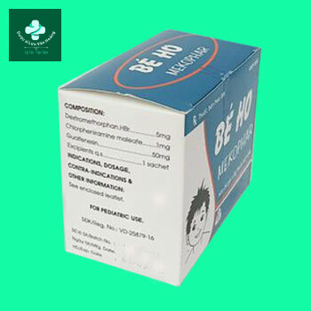 Bé ho Mekophar 4 Thuốc Bé ho Mekophar