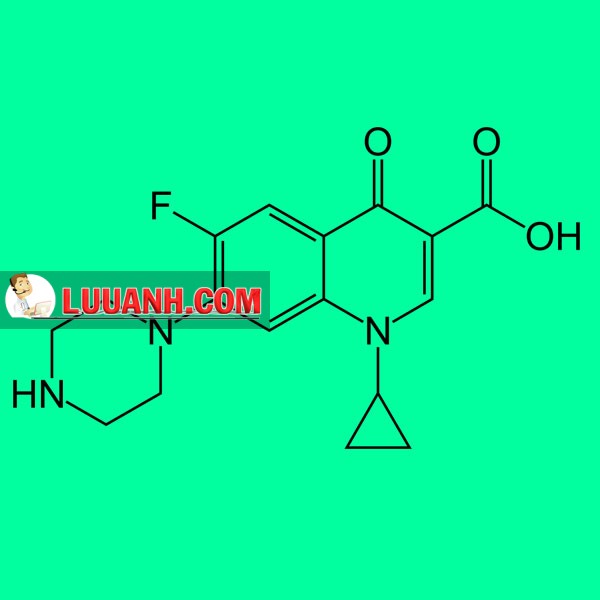 Ciprofloxacin - Kháng sinh nhóm Fluoroquinolon thế hệ hai 4 Ciprofloxcin