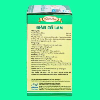 Thiên Bảo Giảo Cổ Lam là sản phẩm gì?
