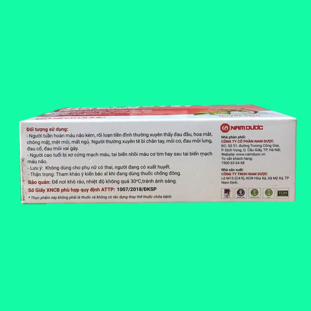 hoat-huyet-nam-duoc (4) Hoạt Huyết Nam Dược có tác dụng gì?