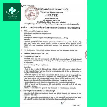 Thuốc Jiracek 40mg