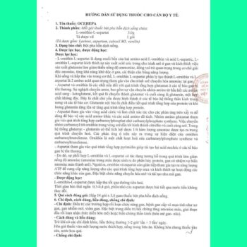 Ocehepa 10 Thuốc Ocehepa