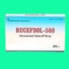 Thuốc Rucefdol 500 có tác dụng gì?