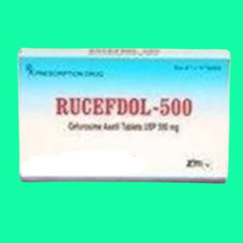 Thuốc Rucefdol 500 có tác dụng gì?