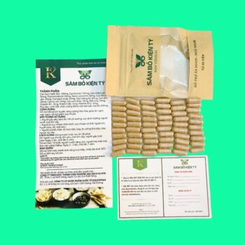 Sâm bổ kiện tỳ 12 Sâm bổ kiện tỳ