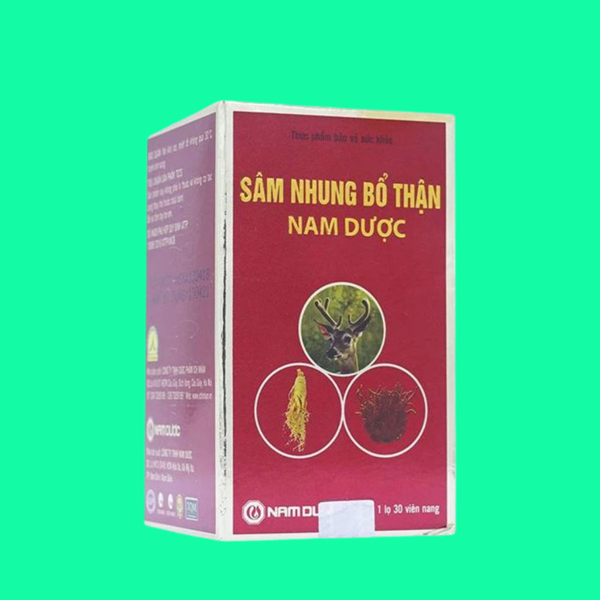 Sam nhung bo than Nam Duoc - 2 Sâm Nhung Bổ Thận Nam Dược