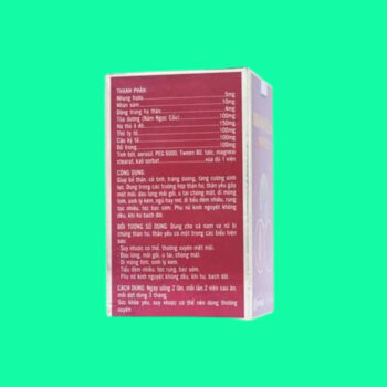 Sâm nhung bổ thận nam dược 2 Sâm Nhung Bổ Thận Nam Dược