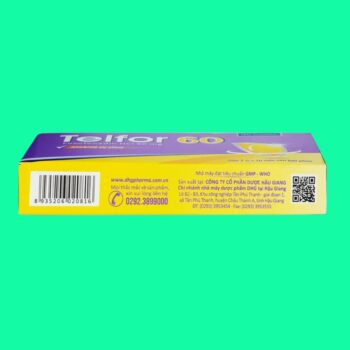 Telfor-60mg 3 Telfor-60mg là thuốc gì?