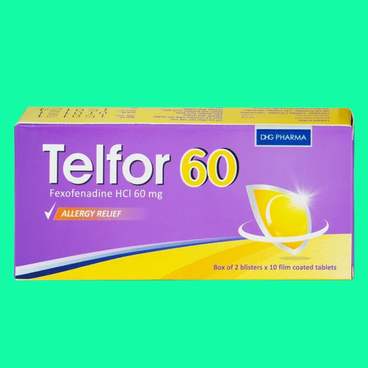 thuoc-telfor-60 (3) Telfor-60mg là thuốc gì?