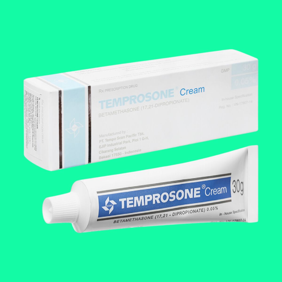 thuoc-temprosone (1) Thuốc Temprosone Cream 30g có tác dụng gì?