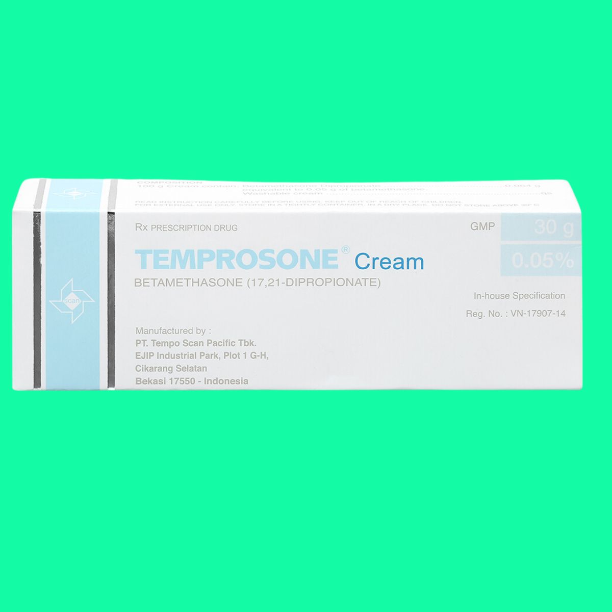 thuoc-temprosone (2) Thuốc Temprosone Cream 30g có tác dụng gì?