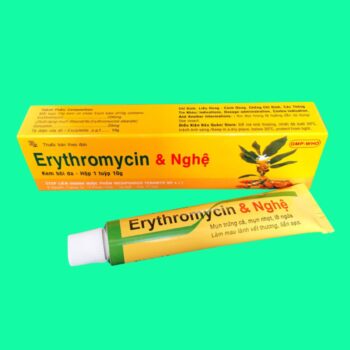 Erythromycin & Nghệ Nam Hà