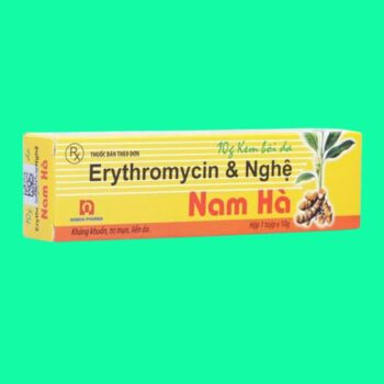 Erythromycin & Nghệ Nam Hà